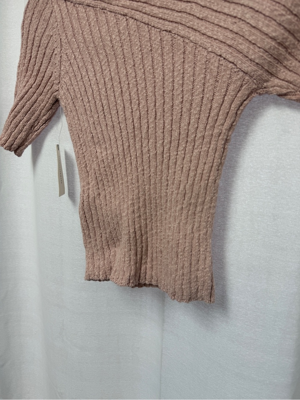 Maeve Ribbed Sweater Tee - Picture 7 of 10